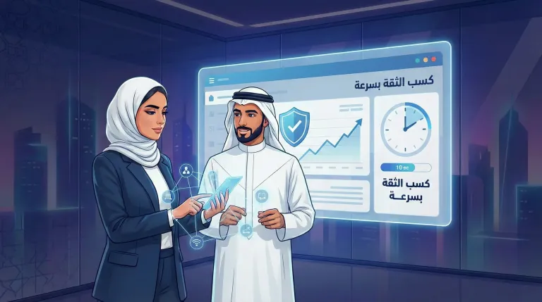 كيف تخلي العميل يثق فيك خلال أول 10 ثواني؟