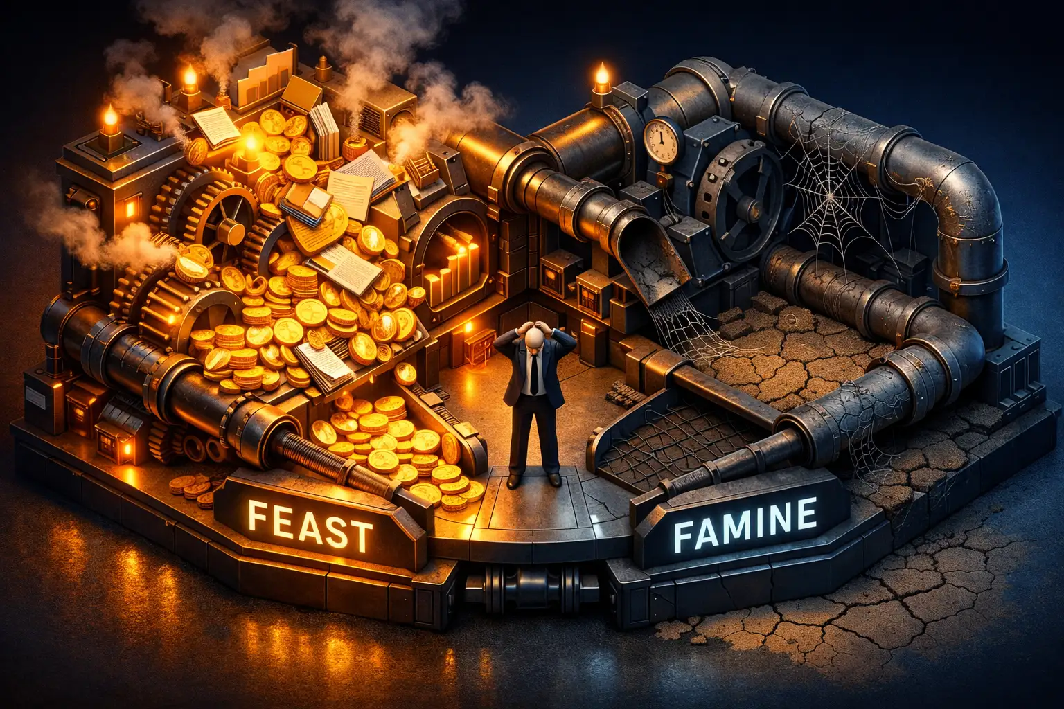 لماذا تعيش شركات الخدمات في دوامة | “التخمة والجوع”؟ وكيف تكسر هذه الحلقة؟