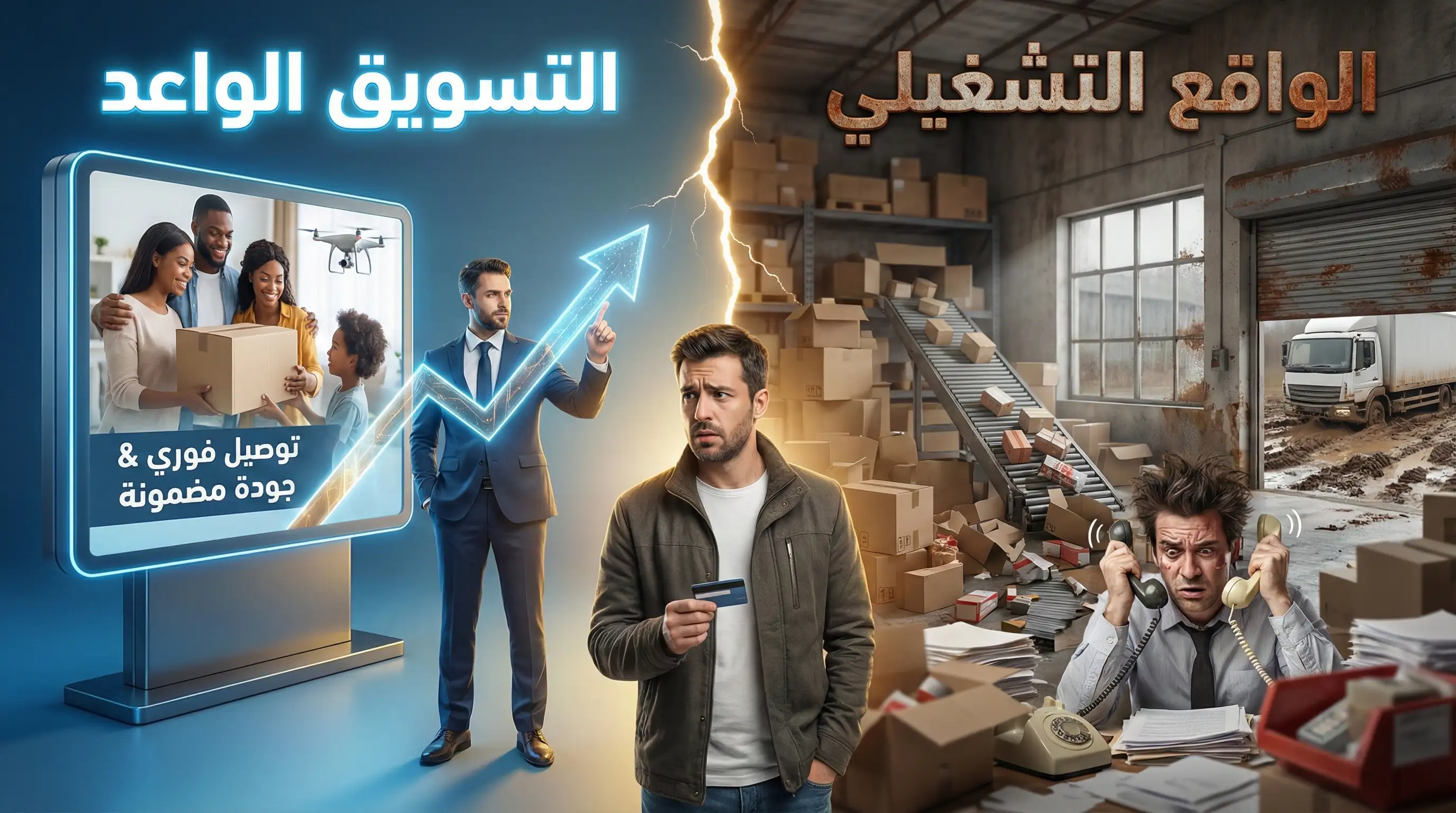 فجوة التوقعات: عندما يصبح تسويقك | “الناجح” سببًا في فشل عملياتك